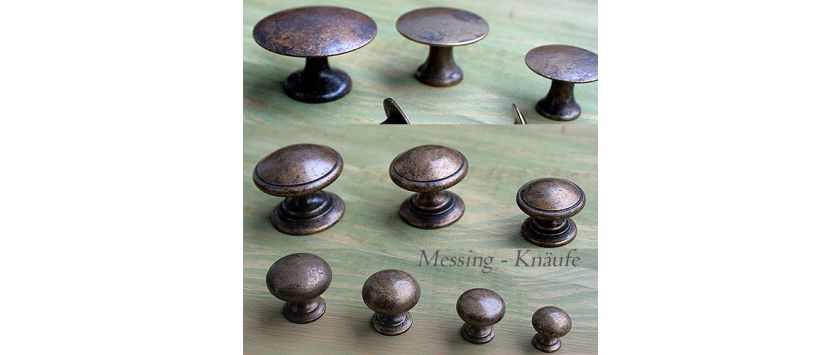 Messing • Knäufe