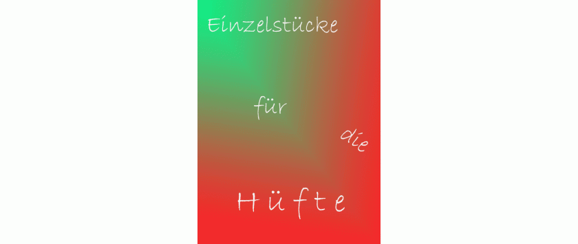 Einzelstücke