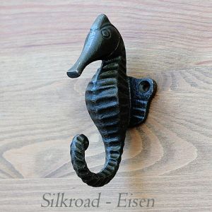 Design : Seepferd matt schwarz