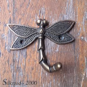 Design : Libelle, messing glänzend Style