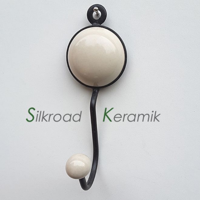 Gr. Classic mit 1 Miniball UNIRINGPUNKT, Du wählst !: Creme