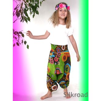 Kids Hose Afghani Grün