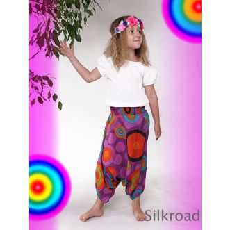 Kids Hose Afghani Lila