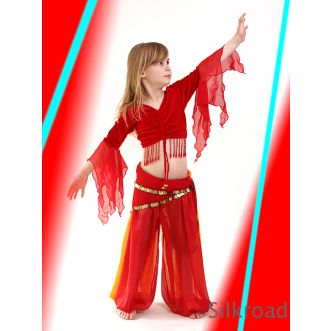 ALADIN Kostüm • 05 Rot - Hellorange