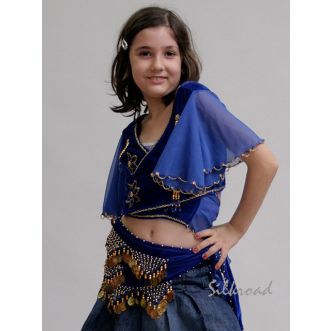 Kinder Oberteil • SILVI in Royalblau