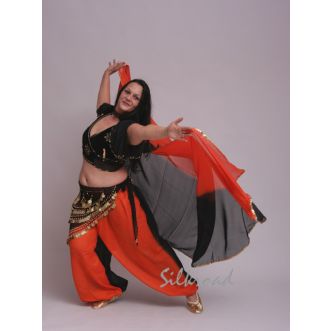 Combi - Hosen - Angebot SCHWARZ - ORANGE