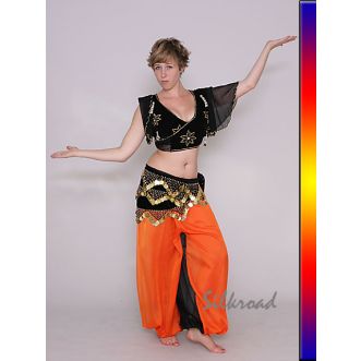 Combi - Hosen - Angebot Orange - Schwarz