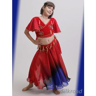 Kinder Kostüm • 04 Rot - Royalblau