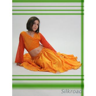 Angebots SET • 16 Hellorange mit Sternchen