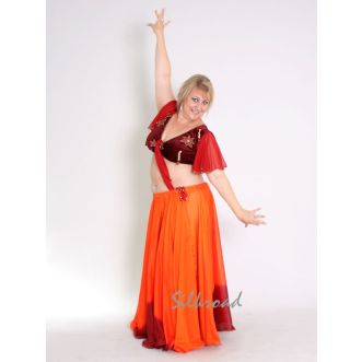 Rock Angebot Orange • Dunkelrot