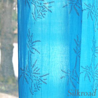 Vorhang Bamboo • eisblau