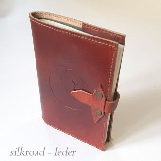 Lederhülle • Halbmond