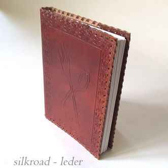 Lederbuchhülle • Kochbuch