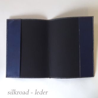 Lederhülle • A5 • Office,blau