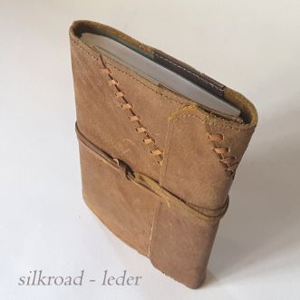 Lederbuchhülle • Patch