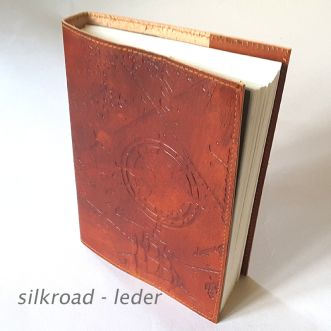 Lederbuchhülle • Kompaß