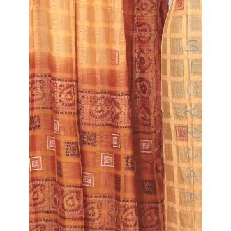 Seiden Sari mit Bestickung • NAINA
