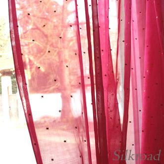 Schleiervorhang • pink • Star
