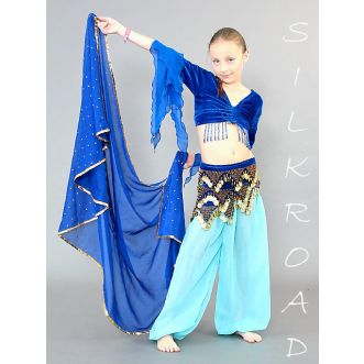 ALADIN Kostüm • 34 Royalblau - Hellblau plus